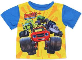 img 2 attached to Blaze and The Monster Machines Toddler Boys 🏎️ Pajama Set – 2 Piece Sleepwear for Racing Fans