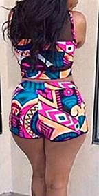 img 1 attached to 👙 African Inspired Women's Bathing Suits by PiePieBuy: Stylish Clothing for Women