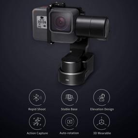 img 1 attached to 🎥 FeiyuTech WG2X: Splash-Proof Wearable Gimbal for Gopro Hero 8/7/6/5 Session Xiaomi Yi 4K SJCAM Action Camera