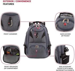 img 2 attached to SwissGear Gear Scansmart Backpack Business Laptop Accessories in Bags, Cases & Sleeves