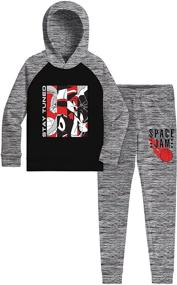 img 4 attached to 👕 Looney Space Jam Legacy Hoodie - Boys' Clothing