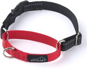 img 4 attached to 🐶 PETBABAB Padded Dog Collar with Buckle - Neck Protection & Long-lasting Durability for Pet Walking Training