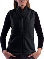 scottevest fireside fleece vest women women's clothing in coats, jackets & vests logo