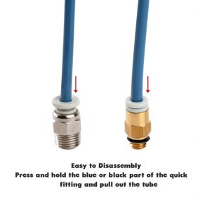 img 1 attached to High-Quality Creality Capricorn Filament Pneumatic Fittings: A Must-Have for Smooth 3D Printing!