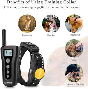 img 3 attached to IQVENTURE Dog Training Collar - Shock Collar for Large 🐶 and Small Dogs - Remote Controlled Puppy Training Collar (10-120 lbs)