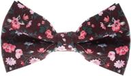 🌸 floral bowtie for men - stylish man's accessory with a touch of elegance логотип