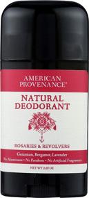 img 4 attached to AMERICAN PROVENANCE Rosaries & Revolvers Natural Deodorant, 2.65 OZ