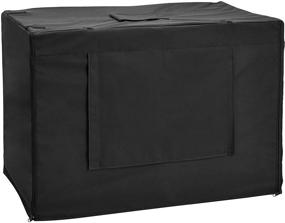 img 4 attached to 🐶 Optimized Metal Crate Cover for Dogs by Amazon Basics