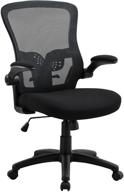 🪑 chairelax home office chair - ergonomic desk chair with adjustable lumbar support, flip-up armrests, and 300lbs load capacity - mid-back mesh computer chair for comfortable executive use логотип