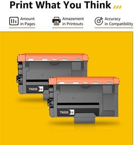 img 3 attached to 🖨️ CMYBabee High-Yield Toner-Cartridge Replacement for Brother TN850/TN820: Enhanced Performance for HL-L6200DW, MFC-L5900DW, and More (2 Black)