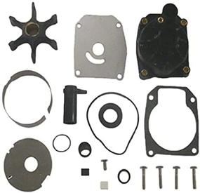 img 1 attached to Enhanced Water Pump Impeller Kit Replacing OMC 436957 18-3389 for Outboards