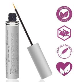 img 2 attached to 💖 Rapid Eyelash and Brow Growth Serum for Longer Lashes, Dermatologist-Certified Biotin Eyelash Growth Products – Top Eyelash Growth Serum Treatment