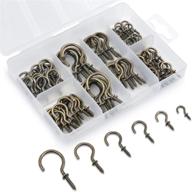 bronze screw 105pcs ceiling hanging kit - easy diy installation, sturdy hardware logo