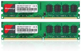 img 4 attached to Кит памяти Kuesuny 4 ГБ (2X2ГБ) DDR2 800 МГц DIMM PC2-6300 PC2-6400 1.