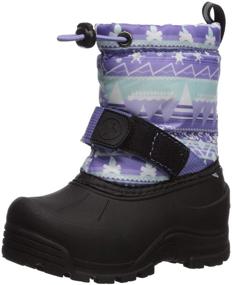 img 4 attached to 👢 Stylish and Reliable: Echo Bay Frosty Girls' Weather Boot in Purple for Maximum Comfort and Protection