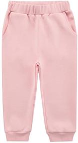 img 2 attached to 🩳 UNACOO Kids Moisture-Wicking Cropped Pants with Pockets, Unisex for Boys and Girls (Ages 3-12 Years)