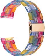🌈 vibrant and stylish: discover fullmosa replacement rainbow women's watches logo