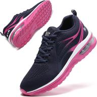 👟 xikete womens running shoes: lightweight arch support tennis sneakers with air cushion technology logo