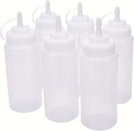 versatile plastic translucent squeeze condiment bottles for easy dispensing and storage логотип