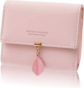 img 4 attached to INNIFER Tri Fold Wallets Leather Holder Women's Handbags & Wallets and Wallets