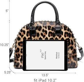 img 1 attached to Dasein Rhinestone Handbags and Shoulder Designer Handbags with Wallets for Women