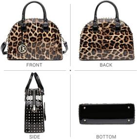 img 2 attached to Dasein Rhinestone Handbags and Shoulder Designer Handbags with Wallets for Women