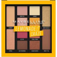 🍋 lemonade craze eyeshadow palette by maybelline: dive into a vibrant world of eyeshadow colors! logo