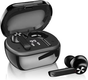img 4 attached to SIXGO Wireless Earbuds: ANC Bluetooth 5.1 Earphones with Charging Case, Clear Call & 30H Playtime