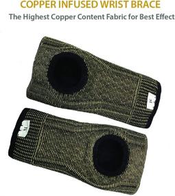 img 2 attached to NeoAlly® Copper Infused Exercise Moisture Wicking Adjustable Sports & Fitness