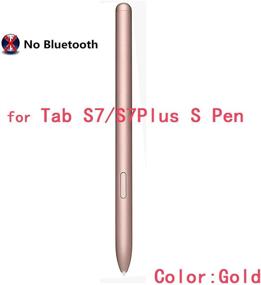 img 3 attached to 💫 High-Quality Gold Stylus Replacement for Samsung Galaxy Tab S7/S7Plus (EJ-PT870) s Pen – Bluetooth-Free Edition