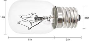 img 2 attached to 💡 AMI PARTS 8206232A: Brighten Your Microwave with 40w 125v Light Bulb Replacement (2pc)