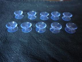 img 1 attached to 🪞 Clear Double-Sided Suction Cups