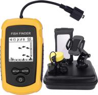 🎣 portable fish finder with sonar sensor: ideal for boats, kayaks, ice fishing, and more! логотип