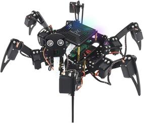 img 4 attached to Freenove Hexapod Robot Kit for Raspberry Pi 4 B 3 B+ B A+: Walking, Balancing, Live Video, Face Recognition