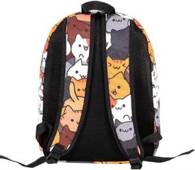 img 1 attached to 🎒 GK Atsume Canvas Backpack Shoulder: The Ultimate Stylish and Functional Travel Companion