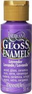🎨 decoart lavender gloss enamel paint, 2oz - multicolor logo