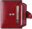bromen wallets leather blocking zipper women's handbags & wallets in wallets logo