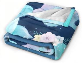 img 3 attached to Dolphin Blanket Lightweight Microfiber Layering