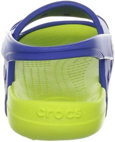 img 2 attached to 👟 Cool and Comfortable: Crocs Kids' Electro Slide for Fun Adventures!