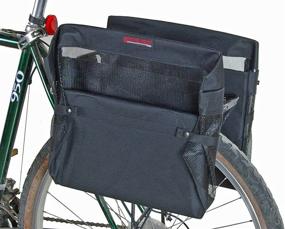 img 3 attached to 🚴 Bushwhacker Omaha - Ultimate Bicycle Grocery Panniers for Convenient Cycling with Rack Basket & Rear Bag – Sold as Pair