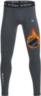 rlaged compression leggings: performance-enhancing basketball baselayer for active boys' clothing logo