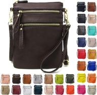 solene organizer detachable wristlet crossbody women's handbags & wallets for wallets logo