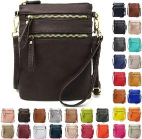 img 4 attached to Solene Organizer Detachable Wristlet Crossbody Women's Handbags & Wallets for Wallets