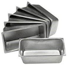 img 2 attached to 🍞 chefgadget Set of 6 Small Loaf Pans - 4.5 X 2.5 Inch