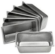 🍞 chefgadget set of 6 small loaf pans - 4.5 x 2.5 inch logo