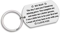 anniversary keychain boyfriend valentines girlfriend logo