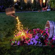 🌼 watering can solar lights: illuminate your outdoor space with enchanting cascade of fairy string lights, creating a romantic ambiance for lawn, patio, garden, and more! логотип