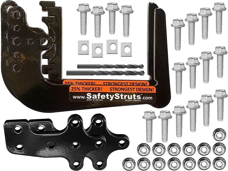 mount n lock safetystruts bumper brackets mw heavy 로고