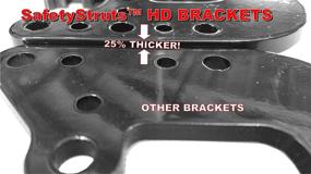 img 2 attached to Enhance RV Safety with Mount-n-Lock SafetyStruts Heavy Duty Bumper Brackets