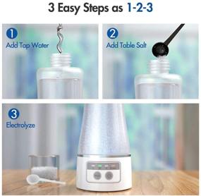 img 3 attached to 🏠 Revolutionize Home Cleaning with DIY DISINFECTING Water Maker - HOMEZENS Electrolyzed Water Maker